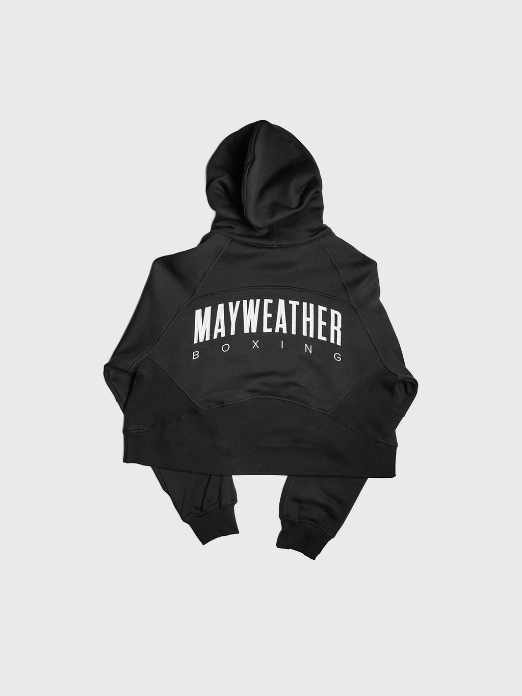 Mayweather Boxing Crop Top Hoodie