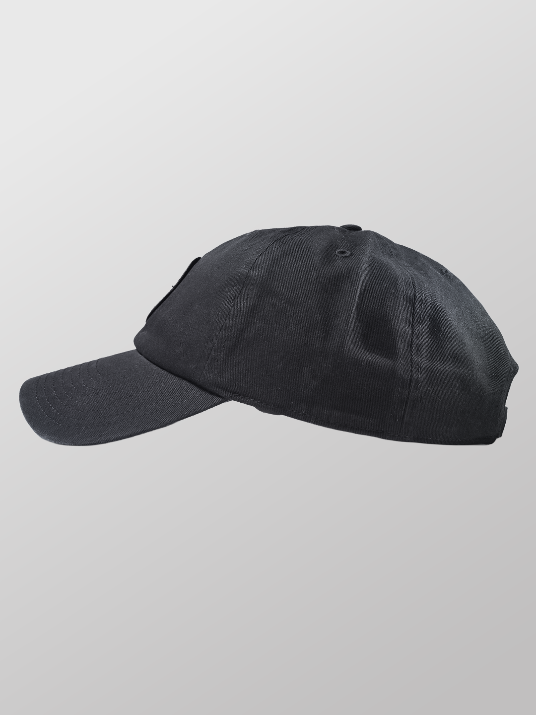 Camo Patch Black Baseball Cap