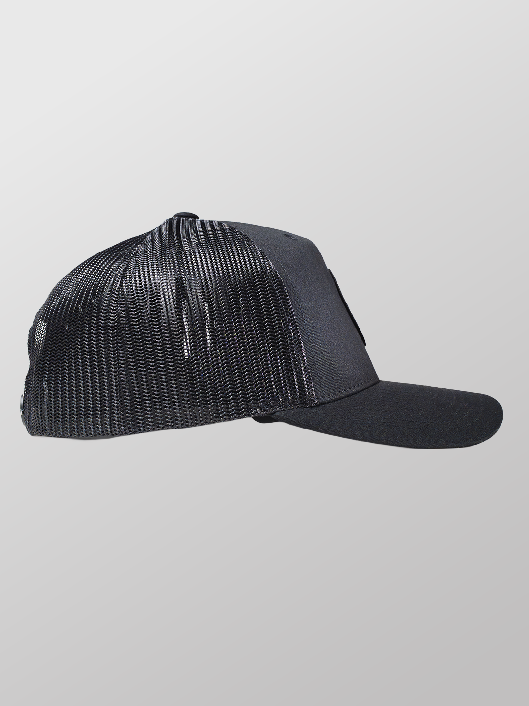 Camo Patch Black Baseball Cap