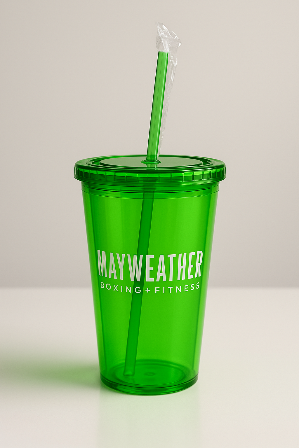 Vaso transparente de uso diario