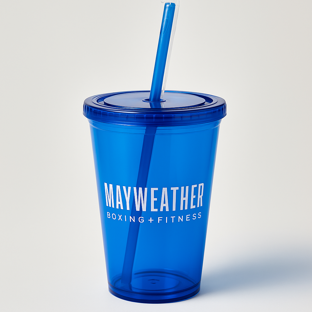 Vaso transparente de uso diario