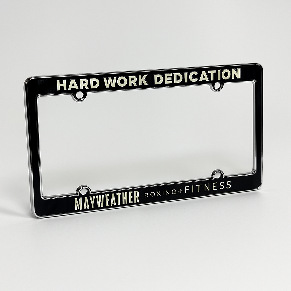 MB License Plate Frame