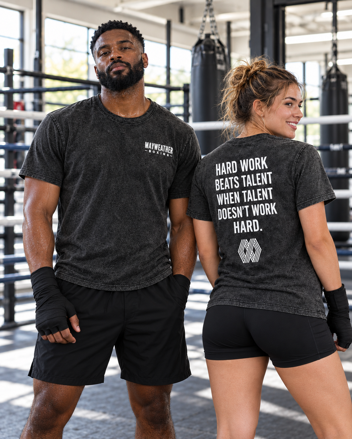 Mayweather Boxing Hard Work T-Shirt