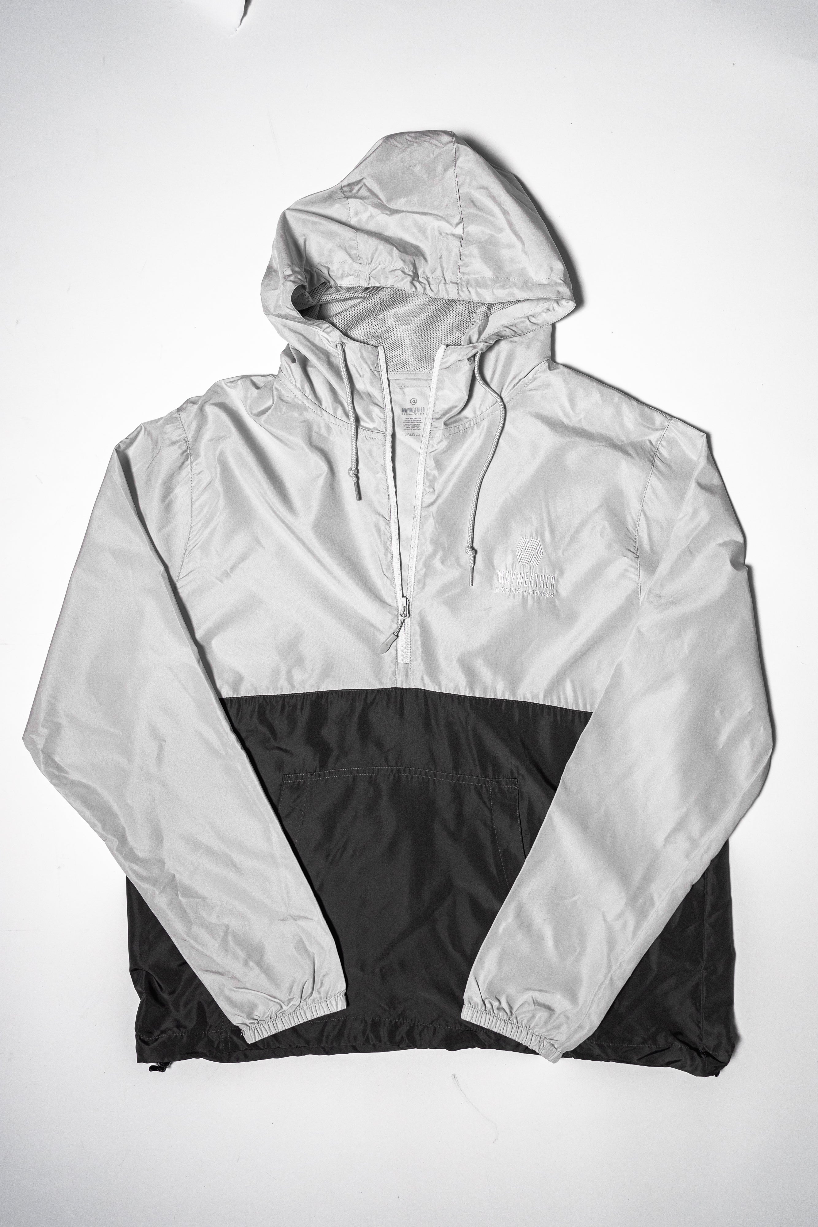 Lightweight Stacked Windbreaker Pullover