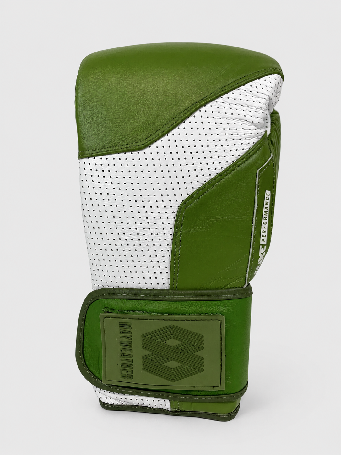 Luxe LTE Boxing Gloves - Matte Green + White Edition
