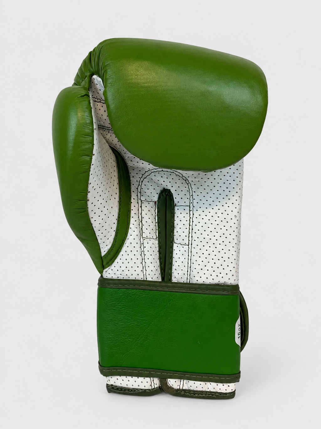 Luxe LTE Boxing Gloves - Matte Green + White Edition