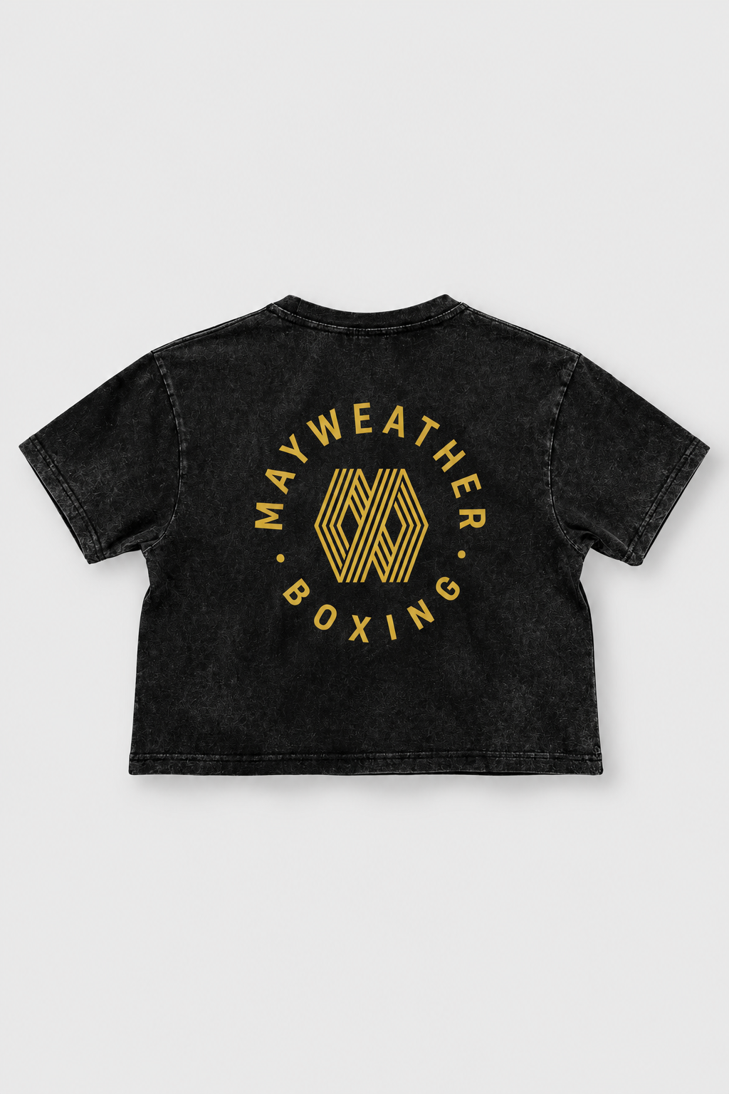 Mayweather Boxing Women's Vintage Cropped T-Shirt